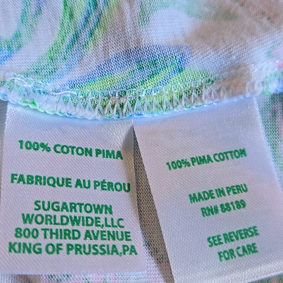 Lilly Pulitzer Women's Dev Dress Resort White Just a Pinch Size M - Picture 5 of 5